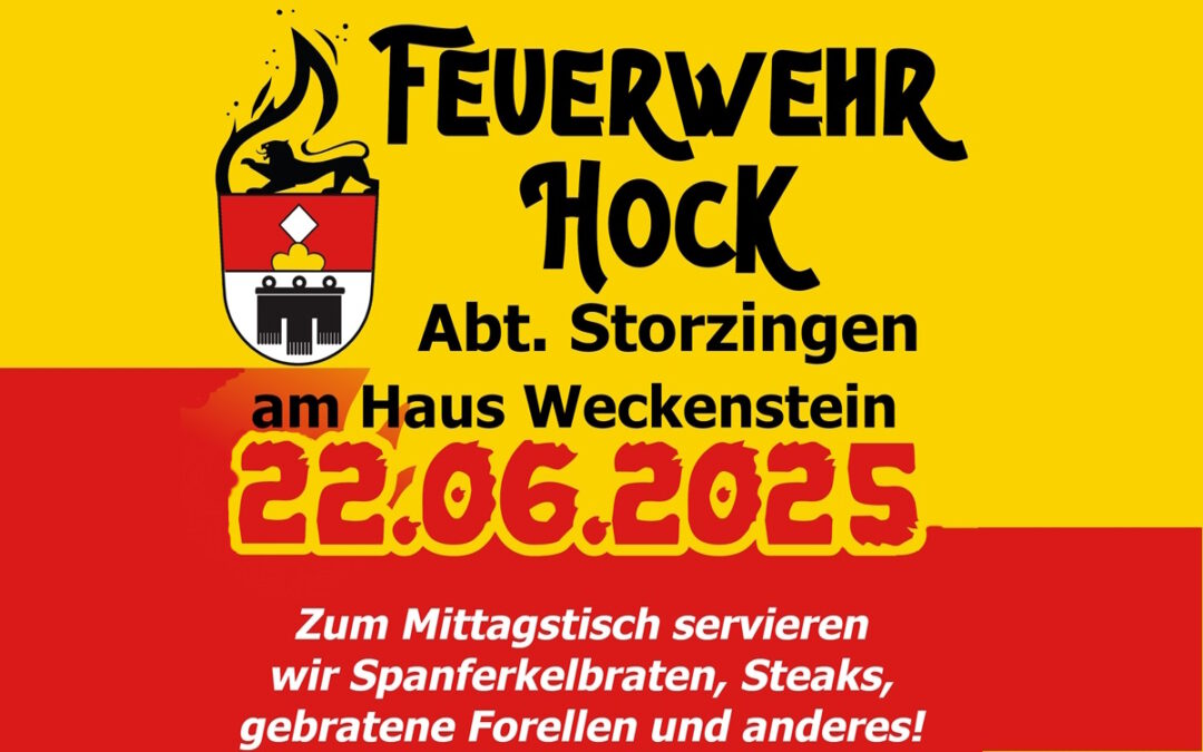 Feuerwehrhock 22.06.2025