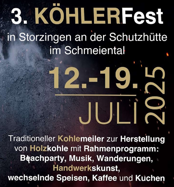 3. Köhlerfest 12.-19. Juli 2025