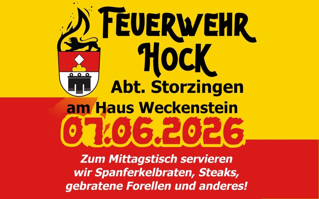 Feuerwehrhock 07.06.2026