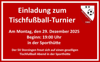 Tischfußballtunier